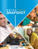 ORION 2013 Annual Snapshot