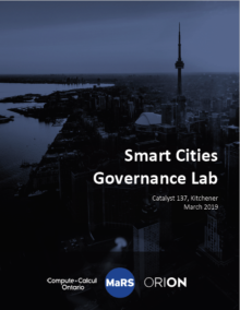 Smart City Governance Lab Report, March 2019