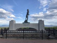 A picture of the Terry Fox memorial in Thunder Bay