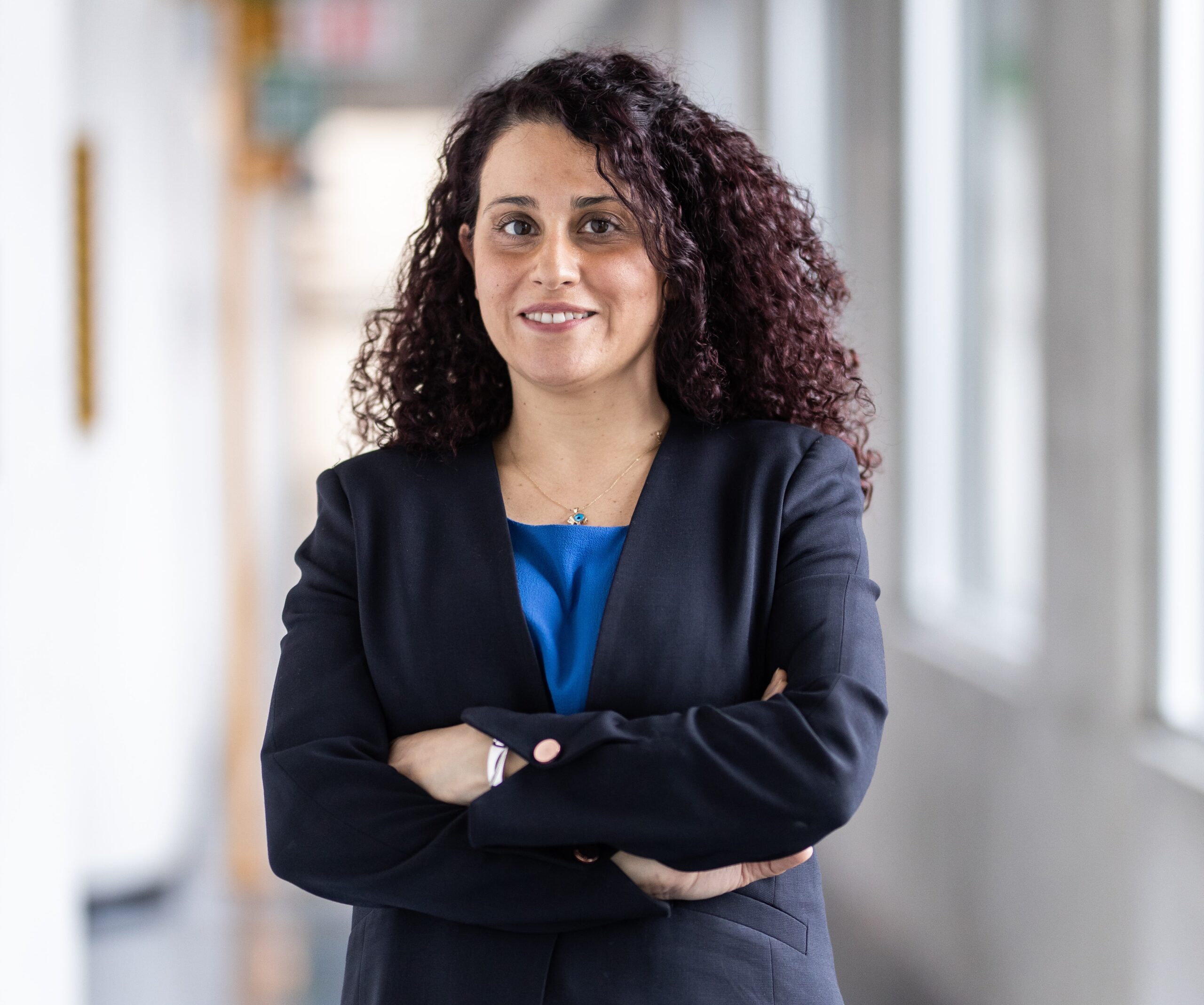 Headshot picture of Professor and Canada Research Chair in AI-enabled Next-Generation Wireless Networks, Melike Erol-Kantarci.  